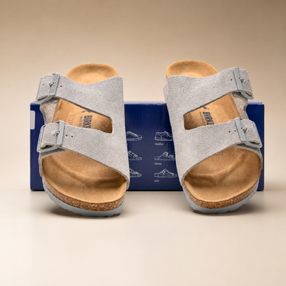 Birkenstock Arizona Women’s Suede Two-Strap Sandals