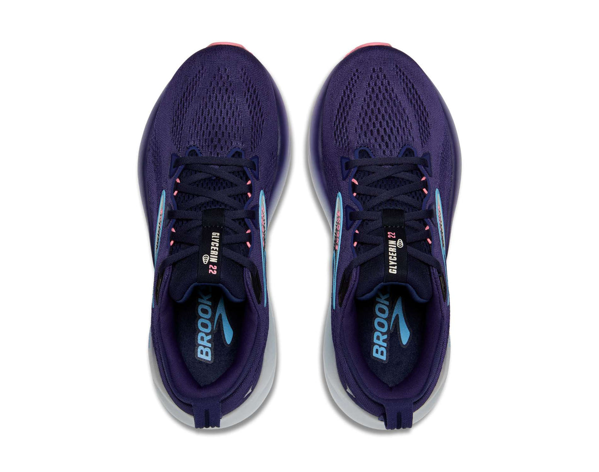 Brooks Glycerin 22 Women’s Wide Cushioned Road Running Shoes